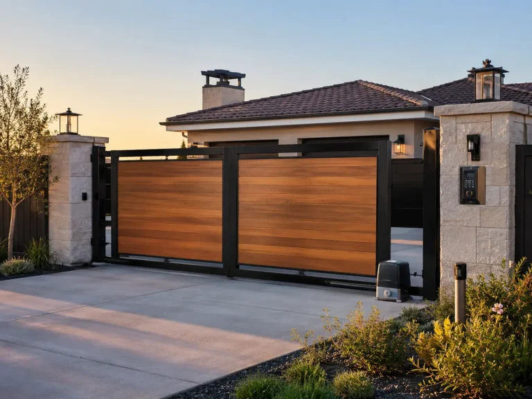 Automated sliding gate system