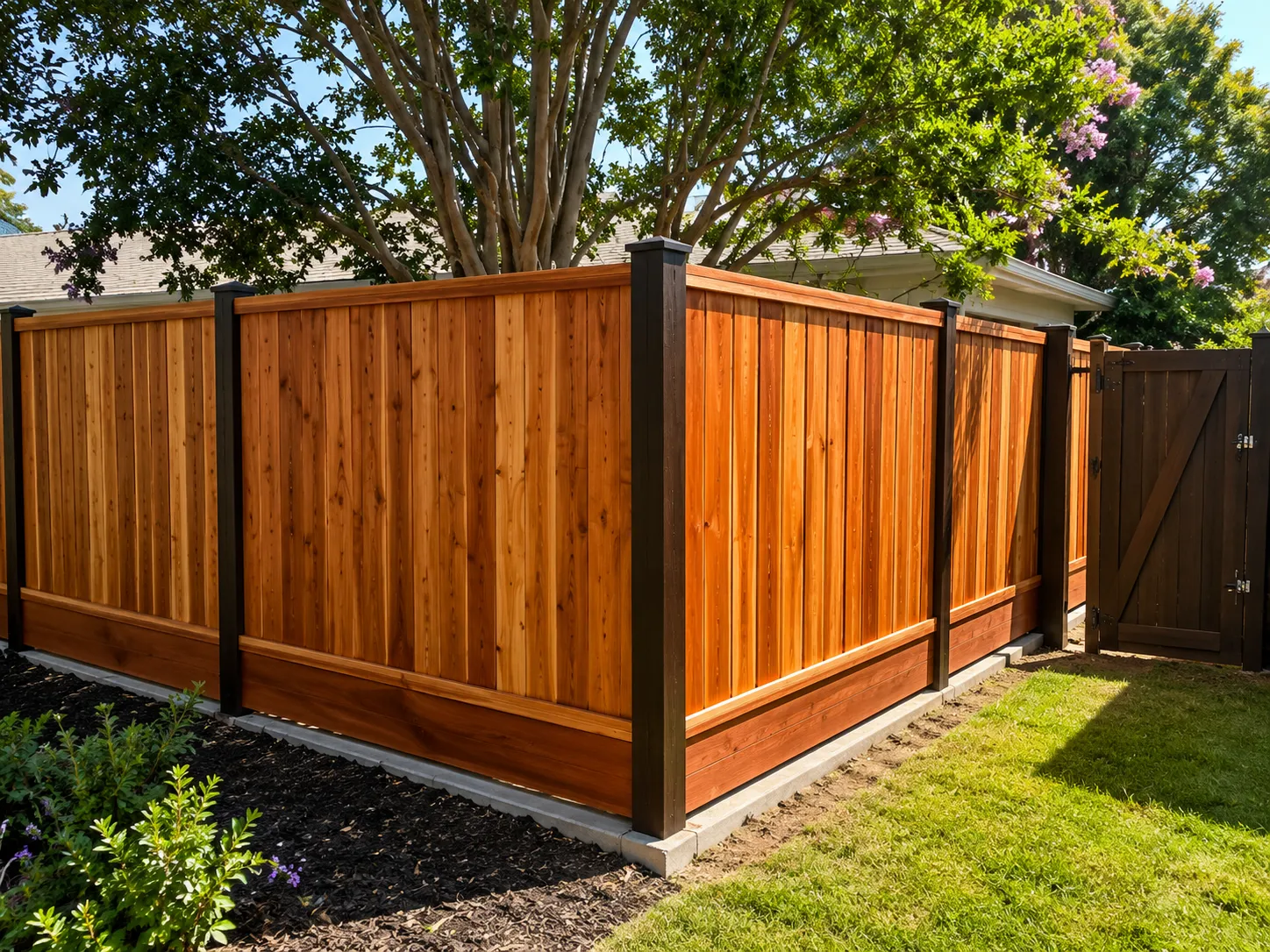 Fence and gate project by General Fence Contractors in California’s Central Valley — photo 11