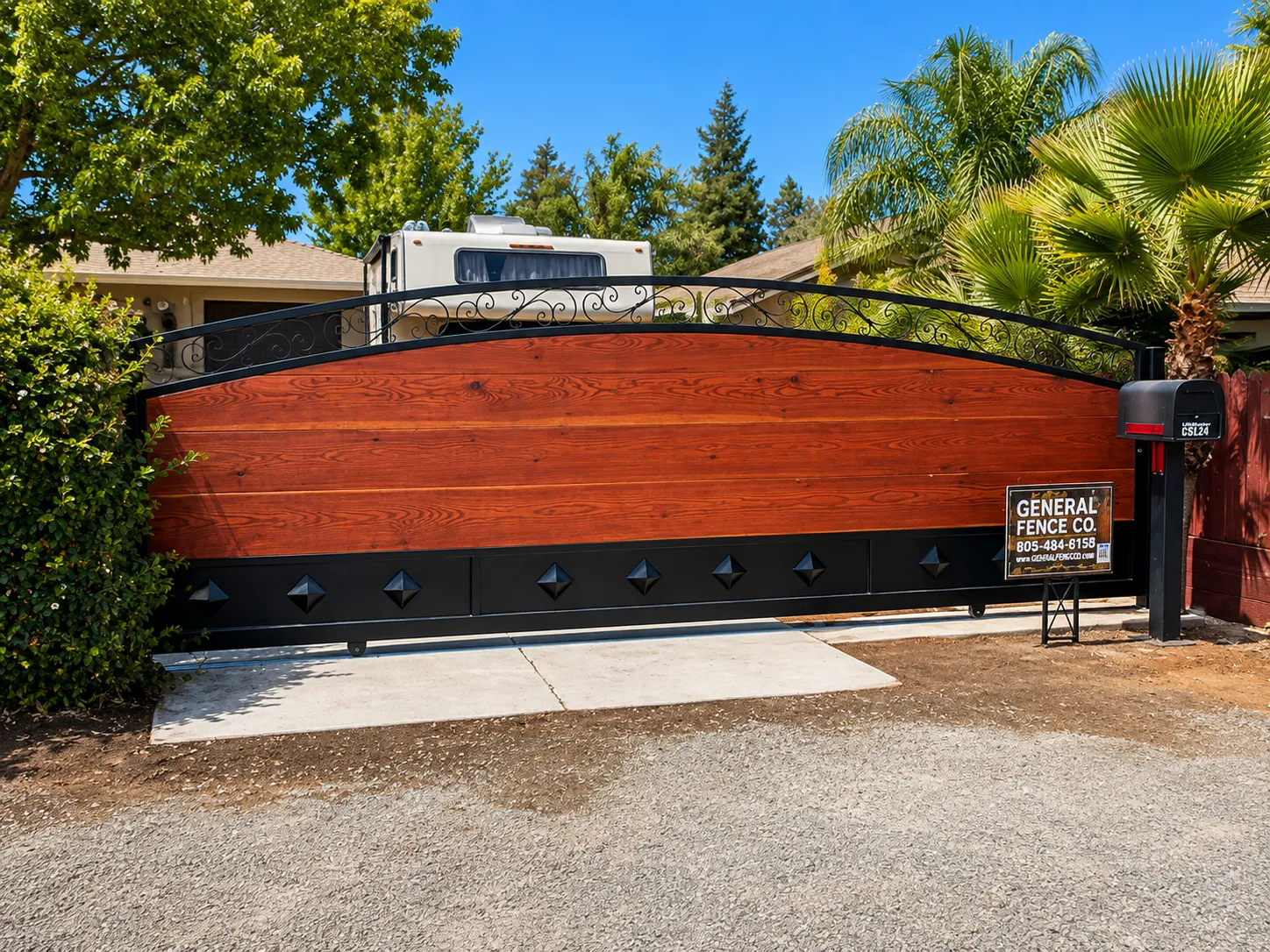 Fence and gate project by General Fence Contractors in California’s Central Valley — photo 5